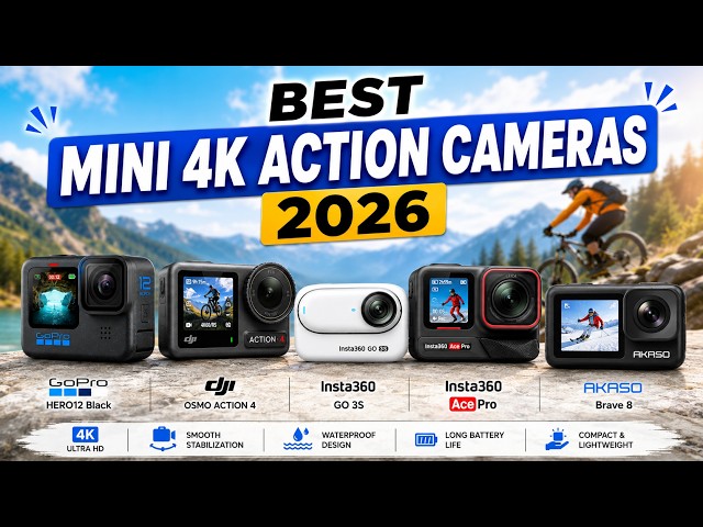Top 5 Best Action Cameras 2026 [Don't Buy Before Watching!]