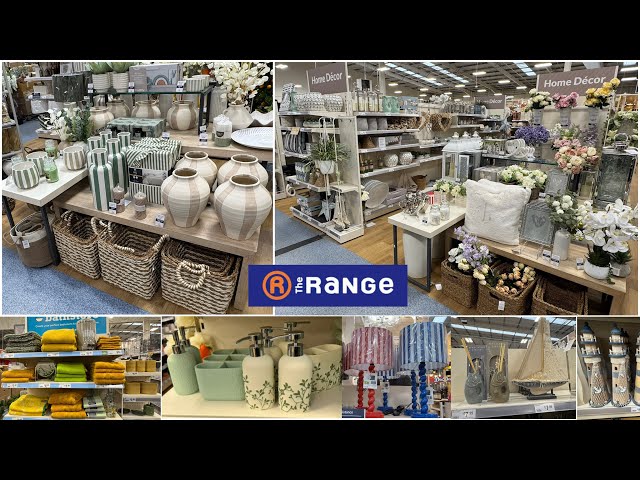 🔹THE RANGE🔹NEW HOME DECOR, BATHROOM ACCESSORIES, CANDLES, VASES, PLANTS, STORAGE ITEMS 😍APRIL 2026🔹