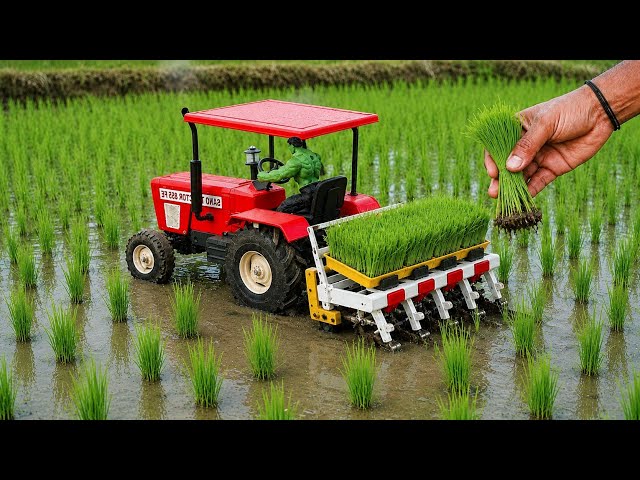 DIY Mini Tractor Builds Underground Tunnel & Brick Bridge | Construction Science Project