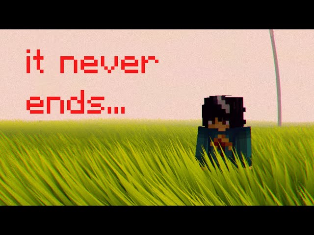 trying to escape the backrooms in minecraft while stoned...