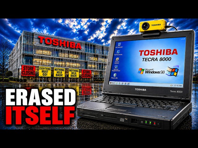 The Rise and Fall of Toshiba: The $40 Billion Tech Giant That Ruled Every Office, Then Erased Itself