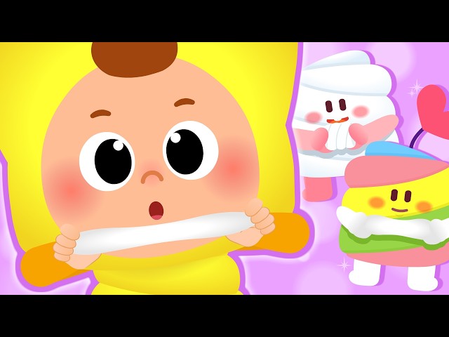Squishy Stretchy Marshmallows | Super Fart Family | Nursery Rhymes & Kids Songs
