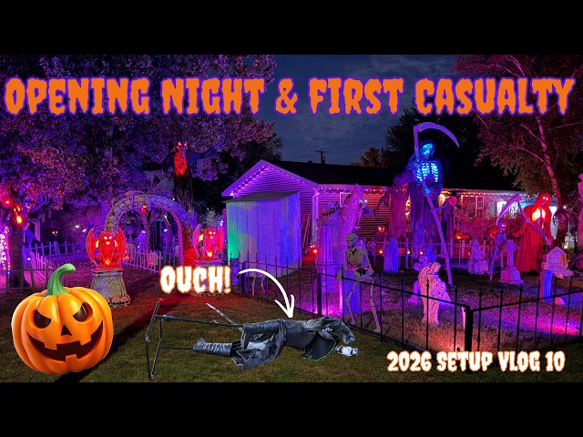 The Haunt Comes Alive… Then the Wind Hits | 2026 Setup Vlog 10