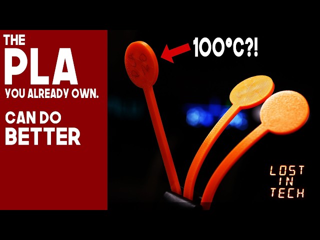 Doing this can make normal PLA Withstand 100C - or more?