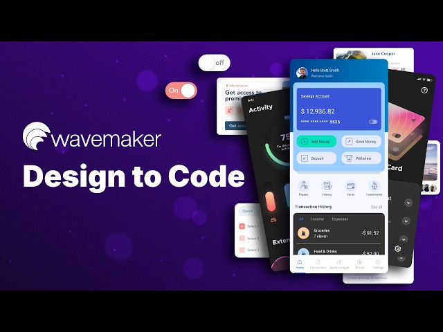 WaveMaker Design to Code | Build Pixel-Perfect Enterprise Apps from Figma with AI