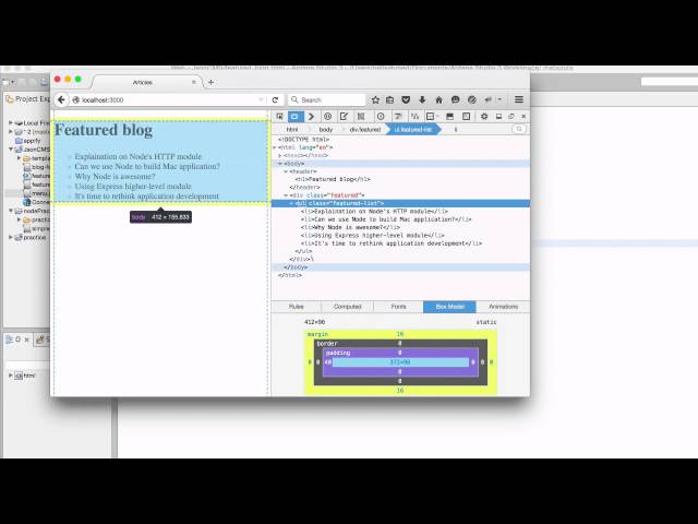 NodeJS | Web Application with JQuery & JSON 2 | Part-12