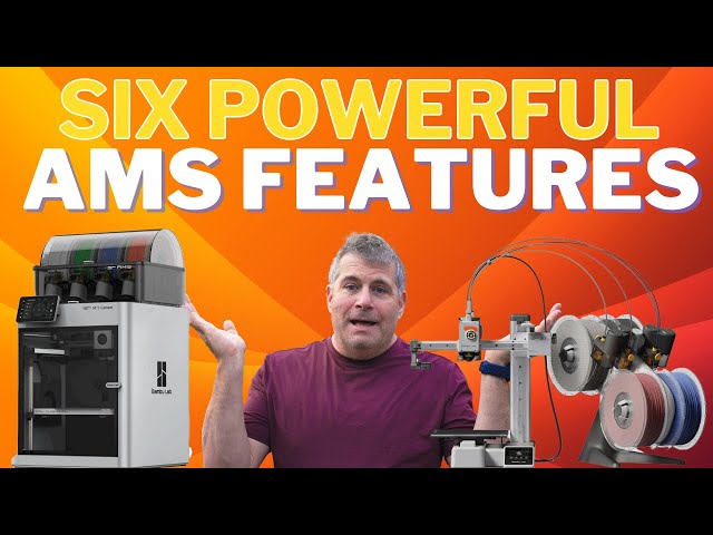 6 Killer Things Bambu AMS Can Do (Besides Multi-Color Prints)!