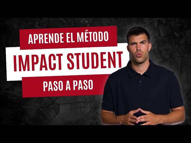 THE IMPACT STUDENT METHOD WITH A 24H OFFER🔥