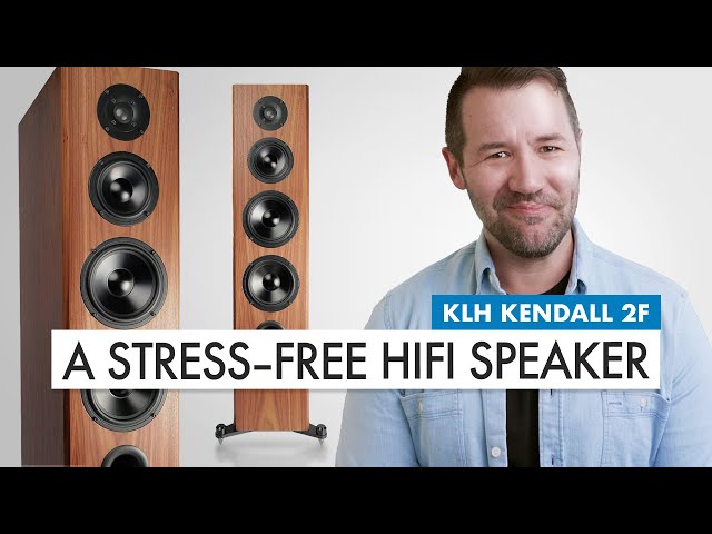 A New KLH Speaker! KLH Kendall 2F Review! Affordable HiFi Sound