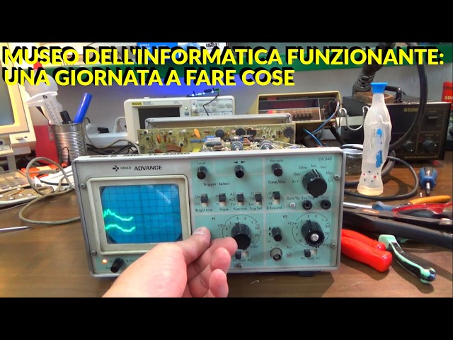 Una giornata di RIPARAZIONI varie al Museo dell'Informatica Funzionante! #retrocomputing #museum