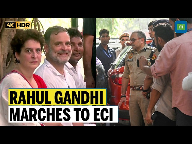 RAHUL GANDHI vs ELECTION COMMISSION: India Bloc MPs March Over SIR Voter Roll Row | Breaking News
