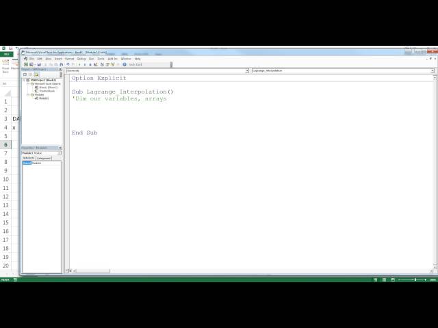Lagrange Interpolation - Dr. Fred Moxley