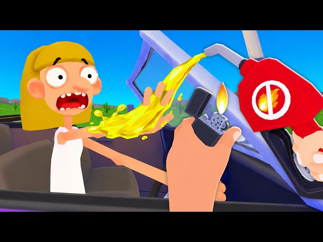 I BURN People with Gasoline FLAMETHROWER in VR