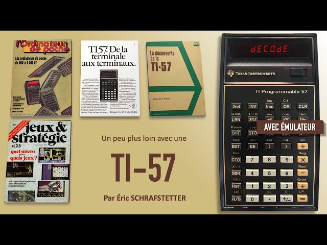 Advanced Programming with a TI-57 (1977)