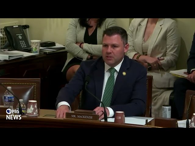 WATCH: Rep. Mackenzie questions Mullin on Homeland Security budget