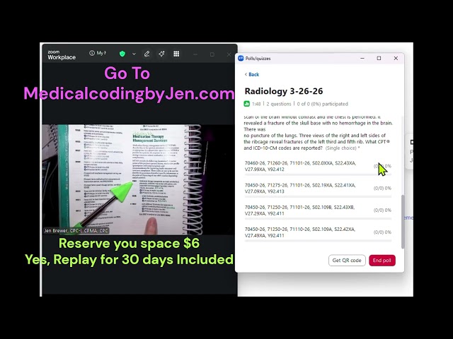 Best Medical Coding Certification Practice Exam Class #medicalcoder #examprep #medicalcodingbyjen