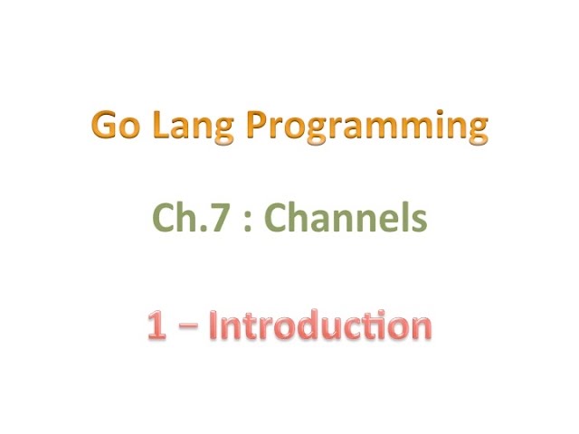 #golang #striversity 07.01 - Introduction to Go channels