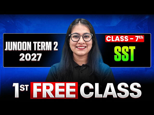 The Story of Indian Farming | SST | Srishty Ma'am | Class 7th | JUNOON Term-II