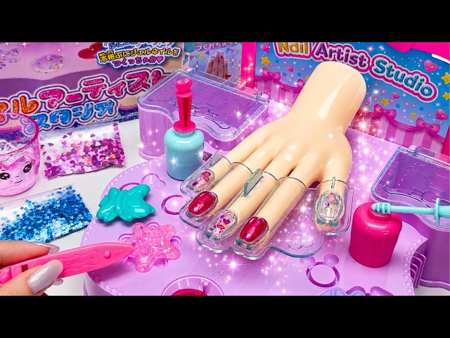 💄 Cosmetic Toys 💄 Unboxing Nail Artist Studio, Doll Makeup Set, Alive Kitchen Toys
