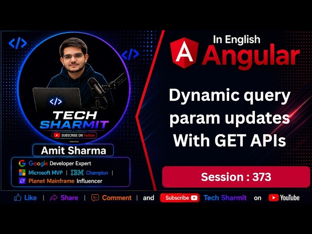 Dynamic Query Param with get api in angular | HttpClient API in Angular | Angular Tutorial (Ep-373)