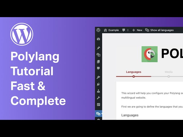Polylang WordPress Plugin Tutorial: Complete Setup in 5 Minutes
