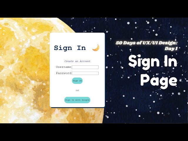 Lofi Programming - Sign In Page Using HTML/CSS Only - No Talking