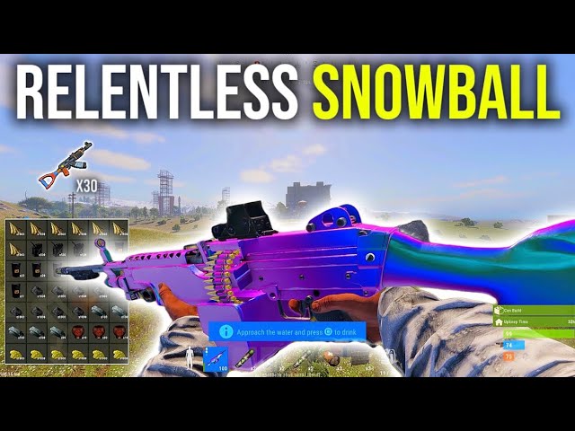 The Relentless Snowball - Rust Console Edition