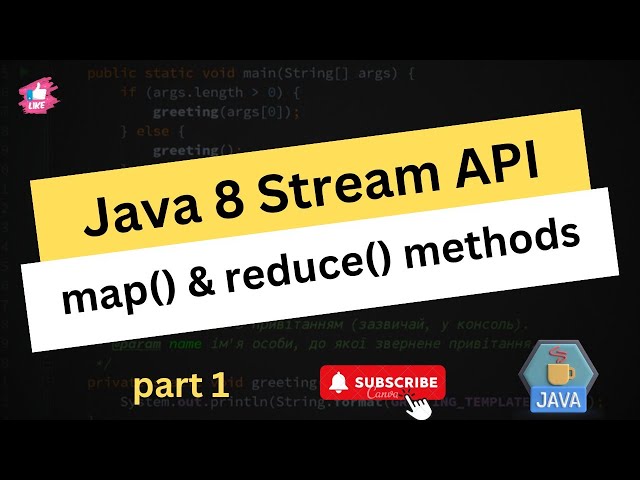 Map & Reduce methods in Stream API // java 8 features // Easy Learning Channel