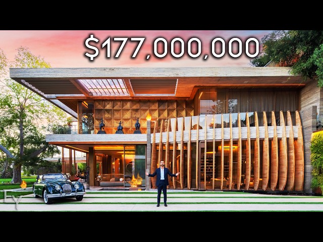Recorriendo una mega mansión de $177,000,000: ¡LA MEJOR CASA DE Los Ángeles!