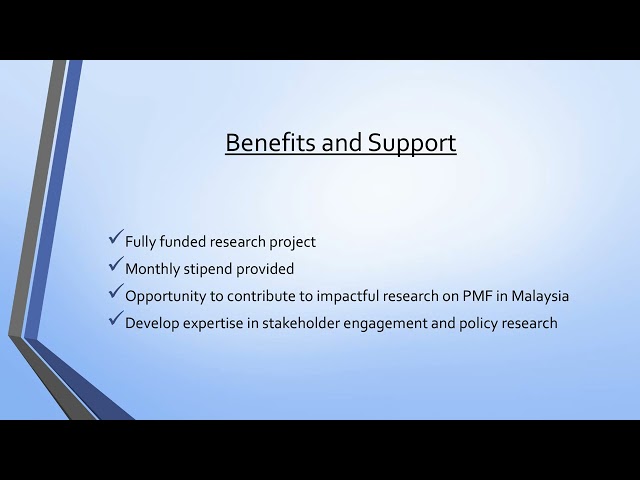 Fully funded Graduate Research Assistant (GRA) at UM