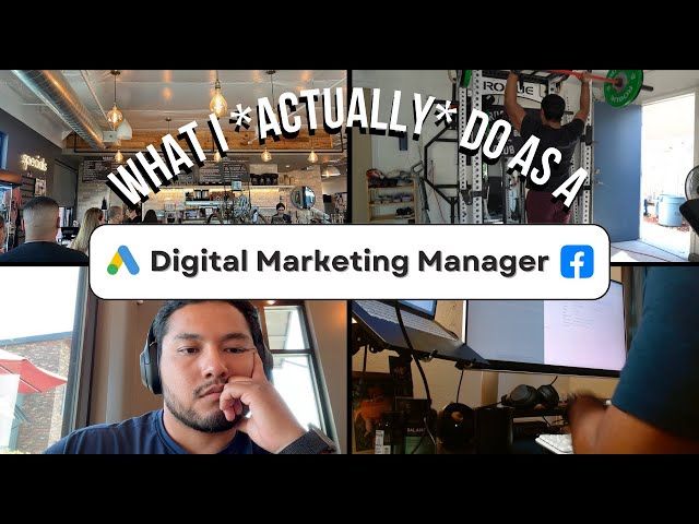 What I *ACTUALLY* Do As A Digital Marketer 🧑🏽‍💻 | Day In The Life Of A Digital Marketing Manager