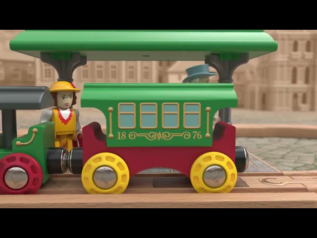 Back to the Steam Age | Hape Old-timer Train 3D Animation