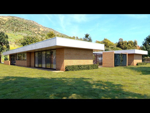 Nr. 28. The final & largest Case Study House! Designed by Buff& Hensman. Overview & walkthrough