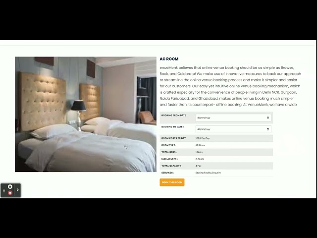 Hotel Booking System | Spring Boot Angular Project Tutorial | Spring Boot CRUD Project