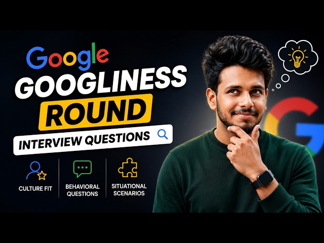 Google Googliness Round | Interview Questions