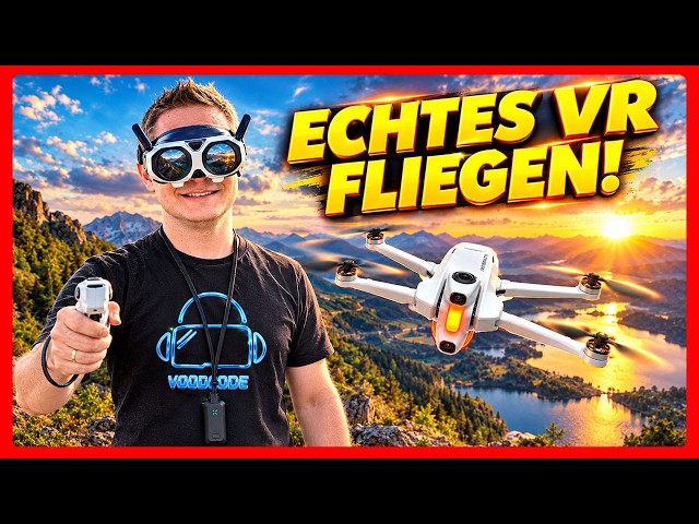Point-to-Fly & Deep Track: Wie diese VR Drohne alles verändert - Antigravity A1 Review