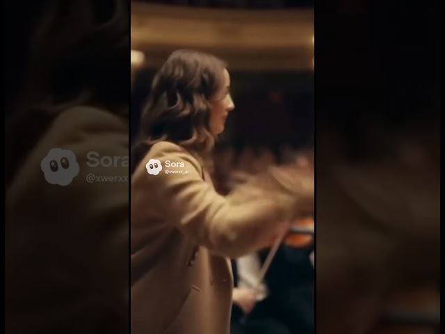 Can a whole orchestra and theatre fit in elevator? Of course! #ai #music #aiart #orchestra #choir