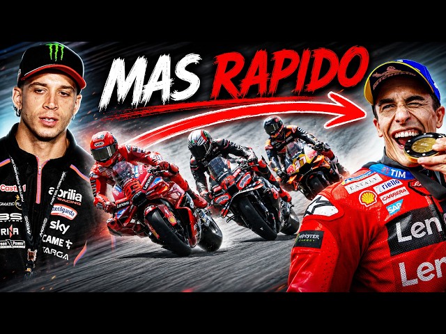 MARQUEZ IS FASTER than the APRILIA MOTOGP 😳 I'll prove it to you