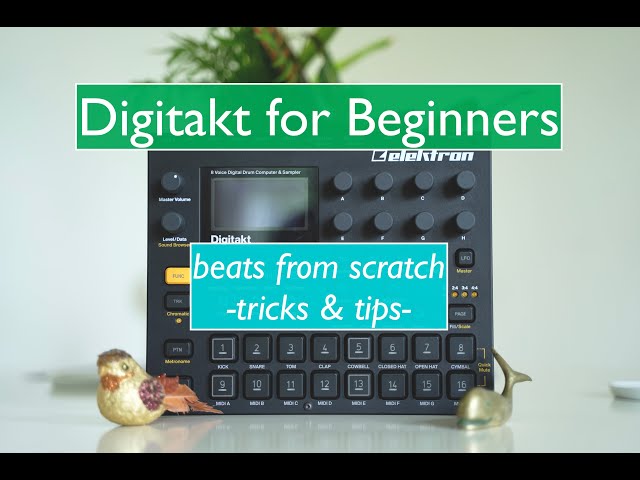 Digitakt Beats from Scratch: Tips & Tricks