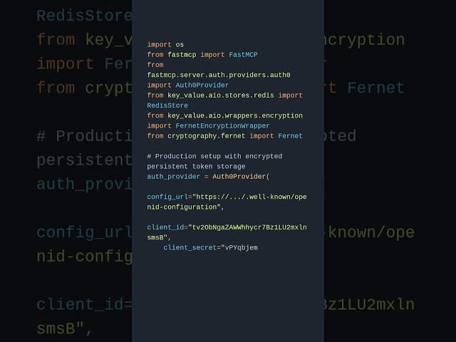 FastMCP Auth0 OAuth Provider Integration - Part 3/4
