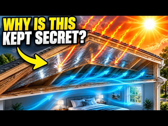 STOP Letting Your Attic Bake Your House! Install These $15 Heat Shields in One Weekend