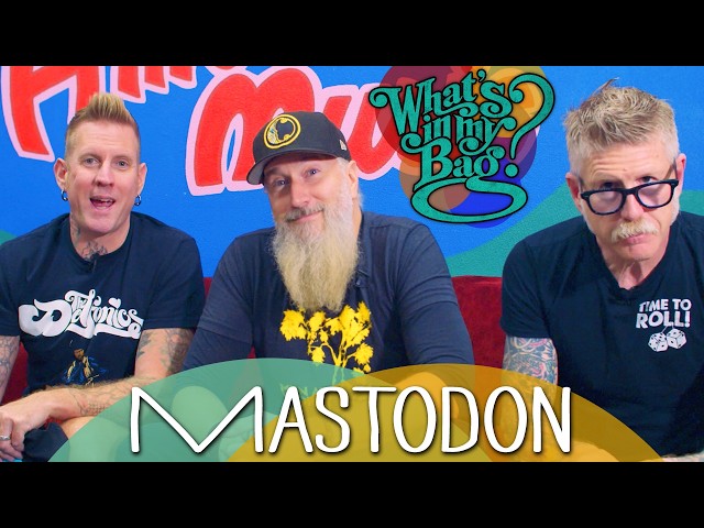 Mastodon's "What's In My Bag?" | Amoeba Music