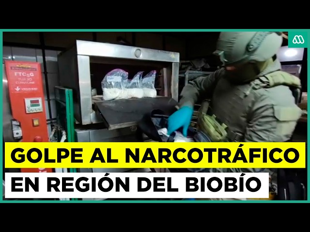 Detienen a dos mujeres en Penco por laboratorio de drogas con incautación de 40 kilos de pasta base