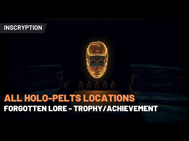 Inscryption | All Holo-Pelts Locations | Forgotten Lore Trophy/Achievement
