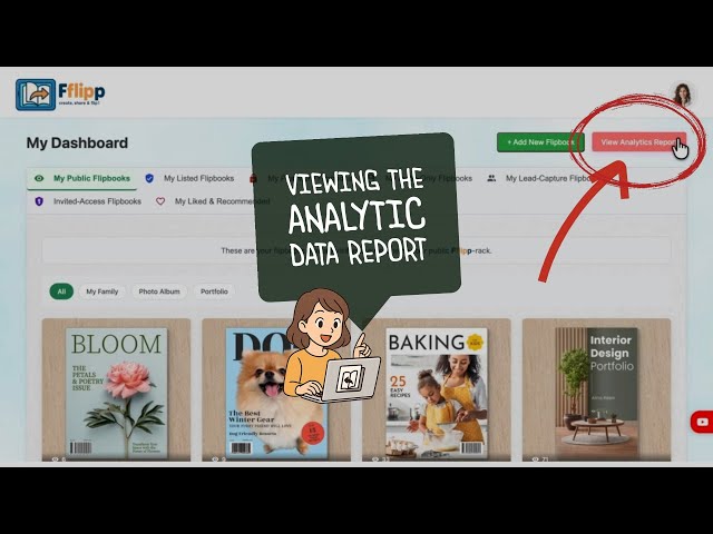 Fflipp Flipbooks! - Tutorial - Don't Just Share, MEASURE! 📈 A Guide to Fflipp Analytics