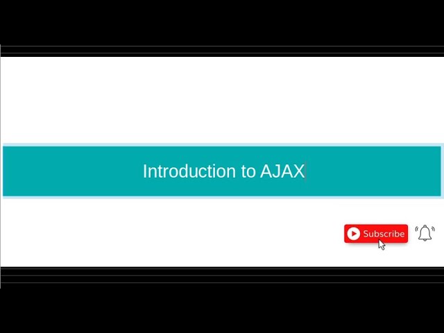 Introduction to AJAX  | Malayalam Tutorial