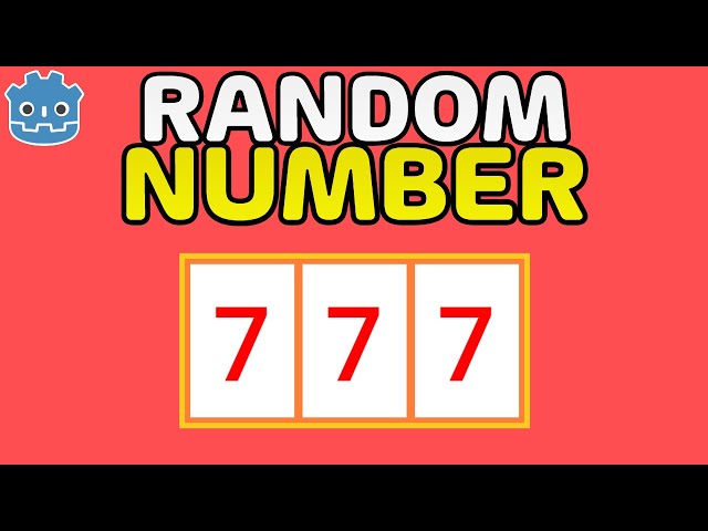 Random Number Generation (RNG) - Godot 4.4 Tutorial