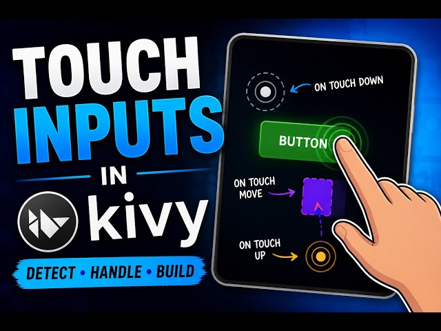 Kivy | touch inputs in kivy