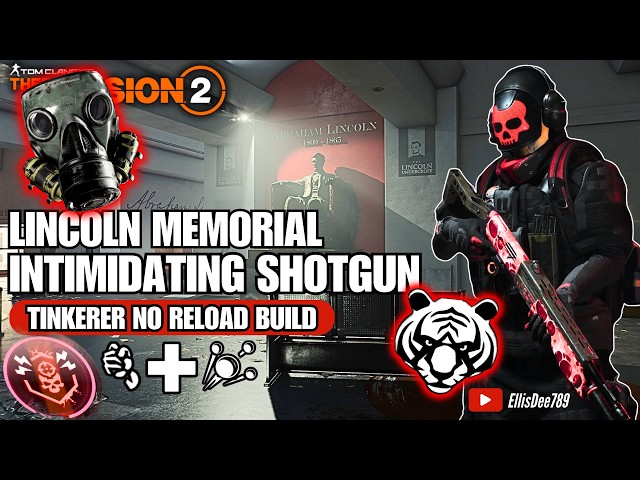 Lincoln Memorial | BLOODY REANIMATED | INTIMIDATING Shotgun Tinkerer Build - The Division 2