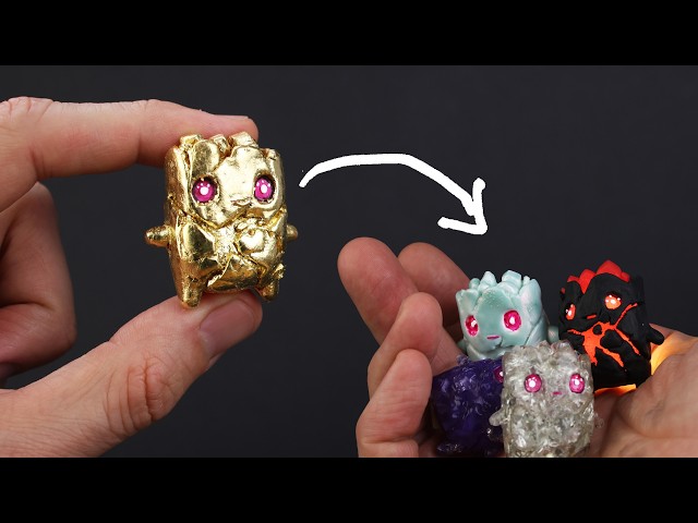 I made all ZERO POINT Sprites in REAL LIFE (even with real Gold!)